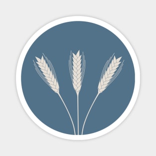 Wheat Field (Misty Blue) Magnet